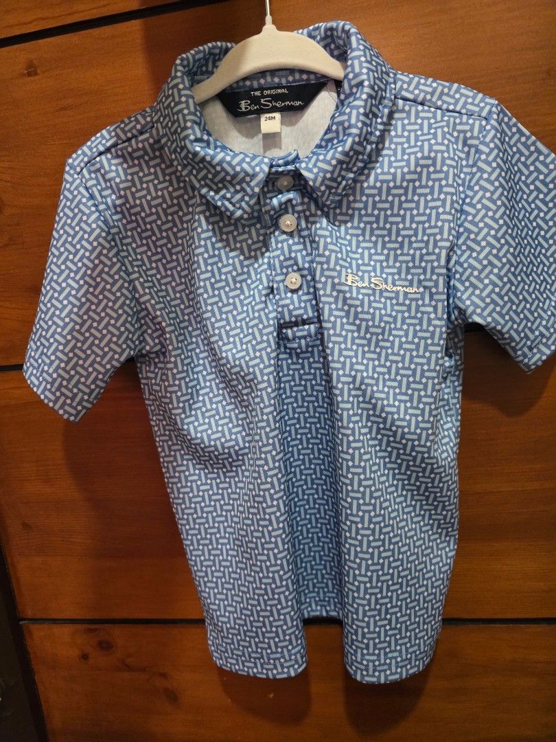 Ben Sherman golf shirt (Category: Babies & Kids Fashion) located in Quezon City. Submitted by aslvn (Listing ID 1465803662, Image 1). Description: .