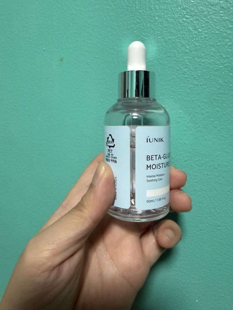 Beta-Glucan Power Moisture Serum 50mL (Category: Face Care) located in Cabanatuan. Submitted by pixiecollections (Listing ID 1465920696, Image 3). Description: More or less 25% used.