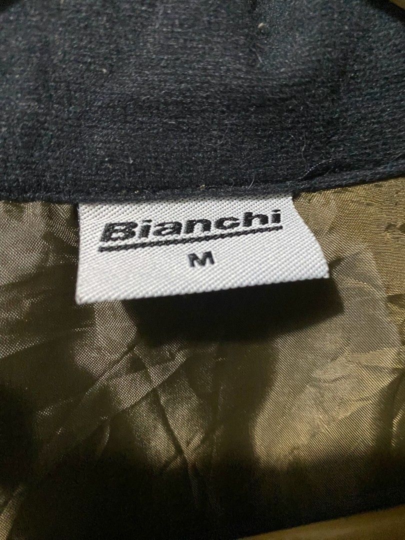 Bianchi Lightweight Puffer Bomber Jacket (Category: Coats, Jackets and Outerwear) located in Las Pinas. Submitted by theloopcloset (Listing ID 1465901742, Image 2). Description: Bianchi Lightweight Puffer Bomber Jacket Size: Medium Dimensions: 21x25 280+sf.