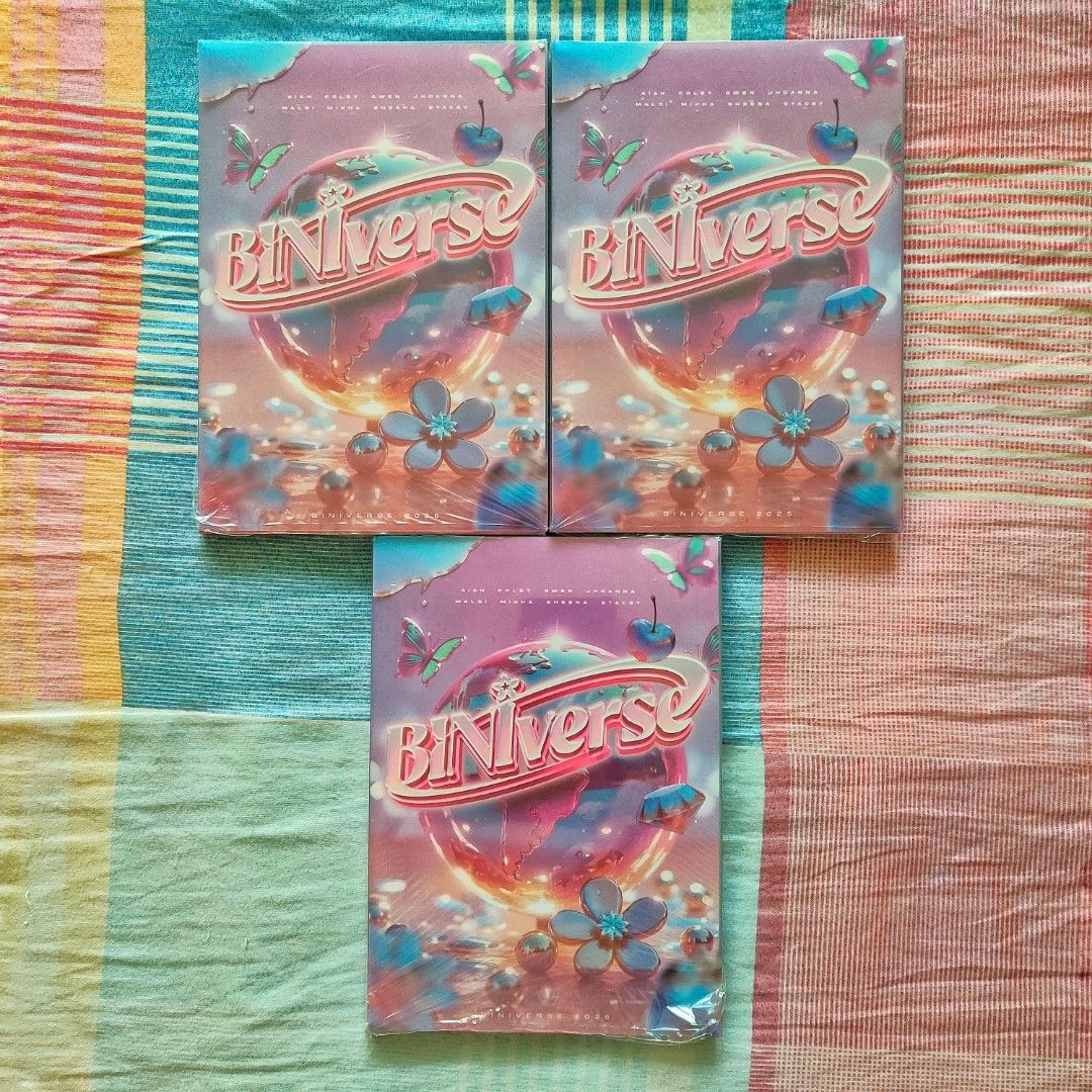 BINI Biniverse Album (complete inclusion except PC) (Category: K-Wave Merchandise) located in Manila. Submitted by chin.tan (Listing ID 1465810870, Image 1). Description: WTS / LFB Baka po may interested here. BINI Biniverse album (complete inclusion except PC). You can send me a message lang po. Thank you 💿 3 Availble MOP - Gcash / Maya MOD - JNT / GGX / SDD (Book and shoulder by buyer) Location - Manila.
