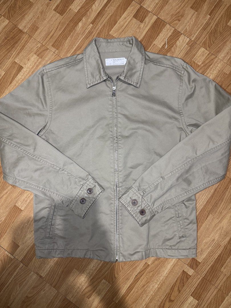 Black Chocoolate harrington blouson jacket (Category: Coats, Jackets and Outerwear) located in Baguio. Submitted by neil.5 (Listing ID 1465775387, Image 2). Description: In Excellent Condition Blackchocolate harrington blouson jacket 21*27 ₱1350 Baguio City.