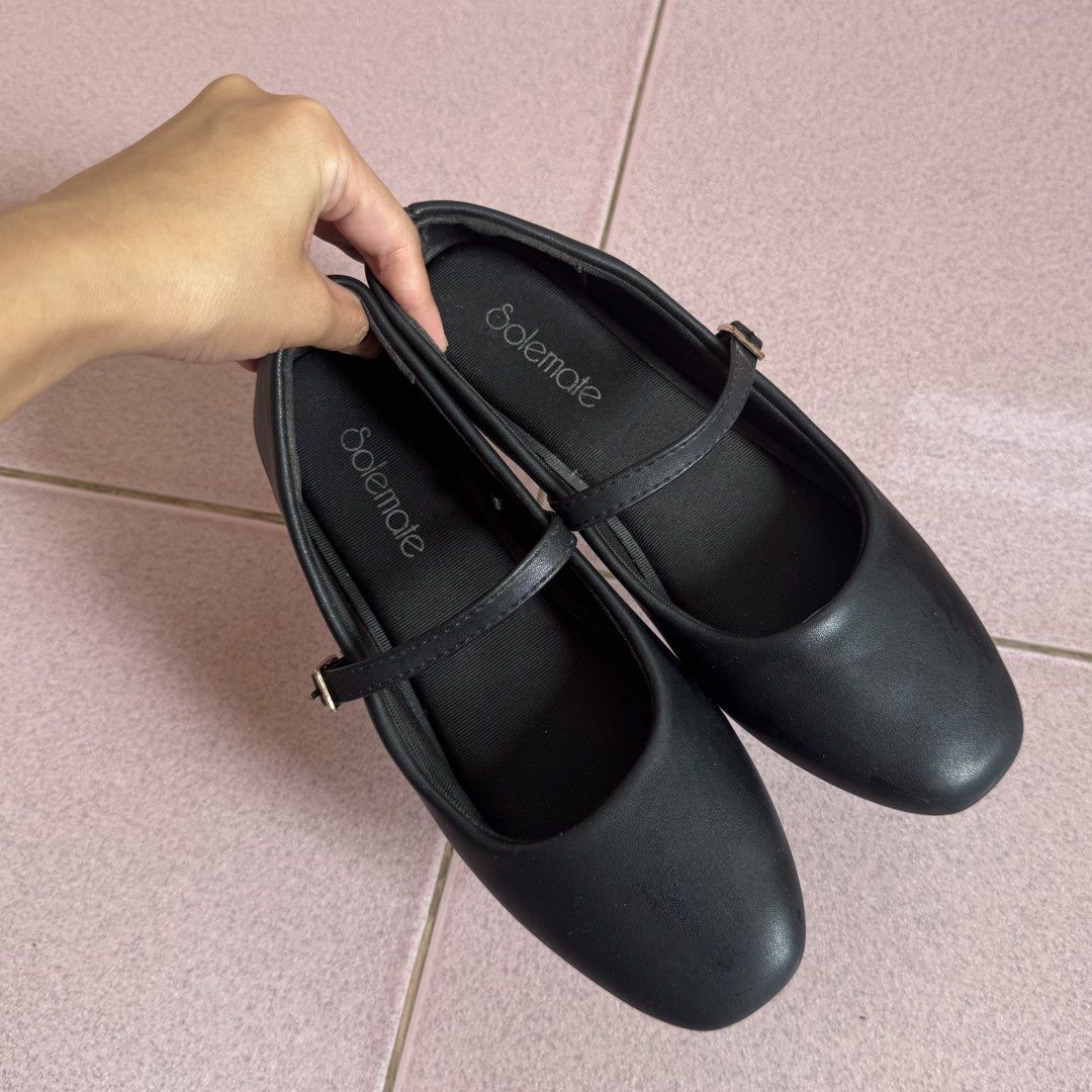 Black Leather Doll shoes (Category: Flats & Sandals) located in Bulacan. Submitted by abonon (Listing ID 1465826863, Image 3). Description: .