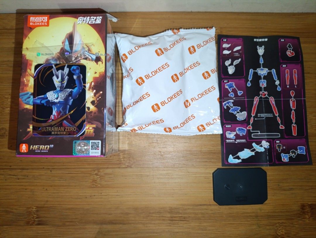 Blokees Ultraman Galaxy Version S 01 Set (Category: Figurines & Statues) located in Marilao. Submitted by Joshua_Shop (Listing ID 1465935423, Image 3). Description: Blokees Ultraman Galaxy Version S 01 for sale: P700 Info: - Unbuilt & Sealed in foil packaging - with a box, card, manual, & Stand base - China Version Location: Marilao, Bulacan Meetup: - SM Marilao or McDonald's Tres (Other meetup areas can be arranged if close) Shipping: - J&T or L