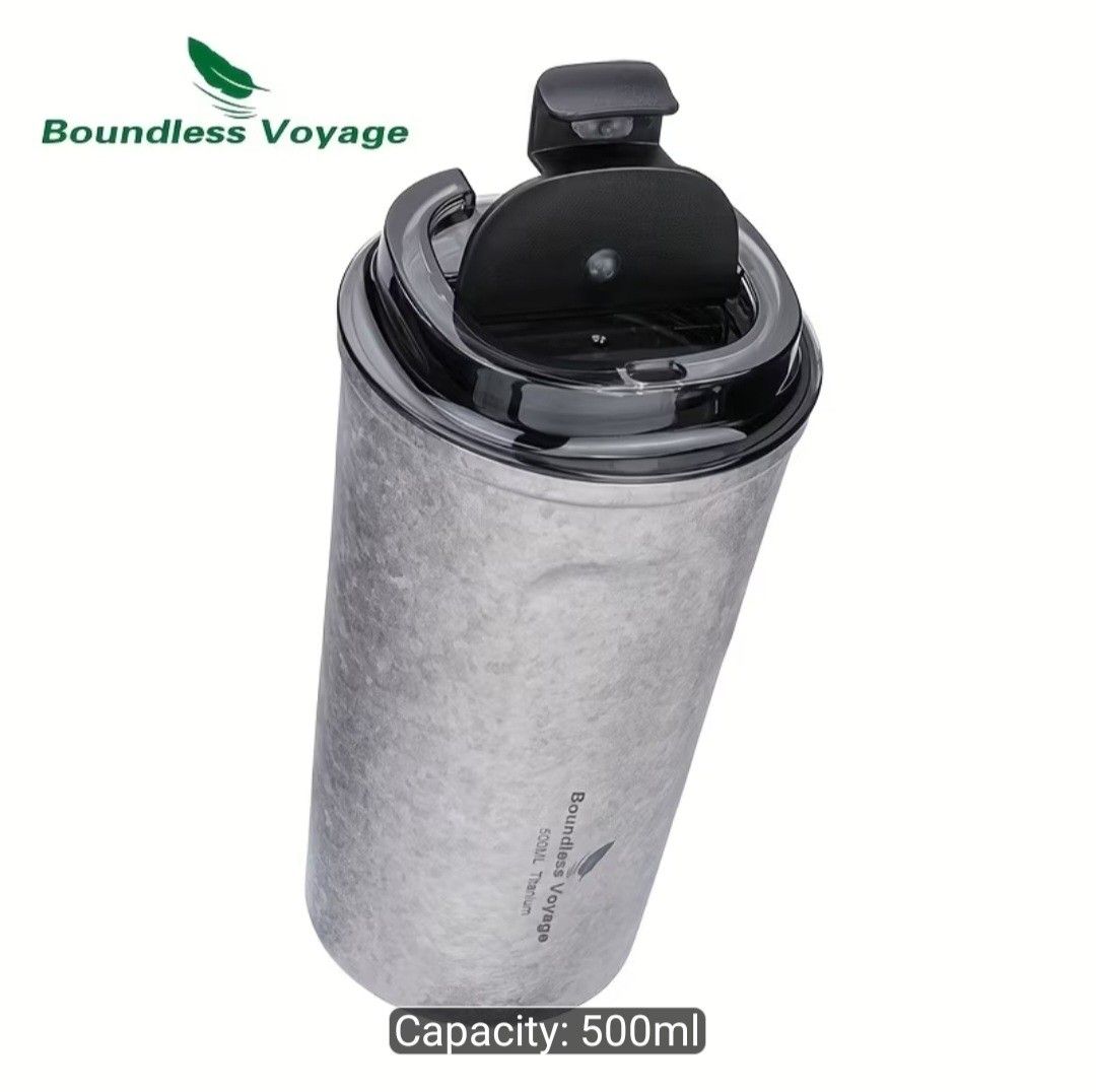 Boundless Voyage Titanium Thermos Tumbler (Category: Water Bottles & Tumblers) located in Makati City. Submitted by punisher2k19 (Listing ID 1465874193, Image 3). Description: Brand new (Excess buy) Selling this for a steal price. Original price is 3.2k but will let it go for 1.5k so pass for those who will ask for last price. If you find it cheaper somewhere pls buy that. Item is in makati. For pick up only..
