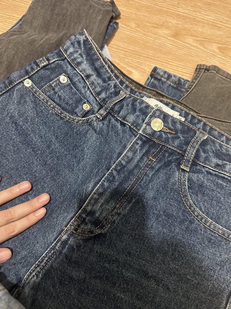 Branded Pants (H&M, Adika, j.galt) (Category: Jeans) located in Manila. Submitted by fayeepcl_ (Listing ID 1465827638, Image 3). Description: ₱200 pesos each (Adika, J.galt, H&M) Momjeans & Straightcut) size 26 .