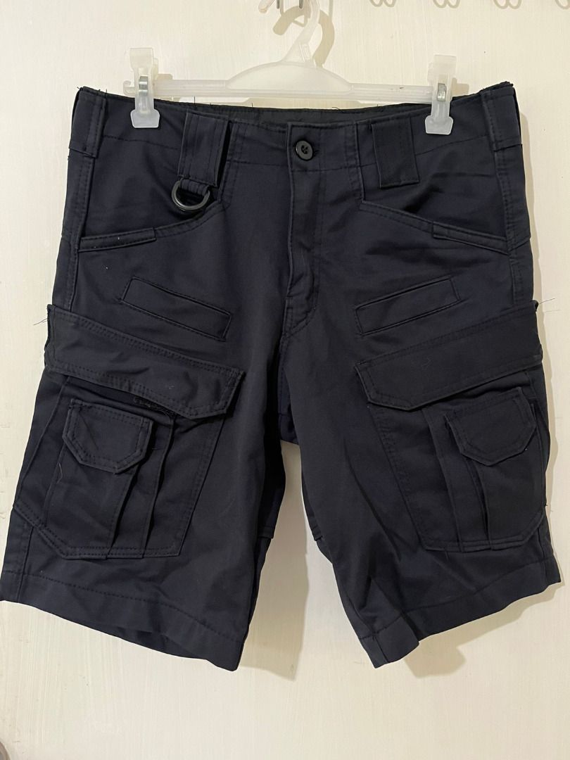 Brandnew Military Issue Tactical Cargo Short (Black), Men's Fashion ...