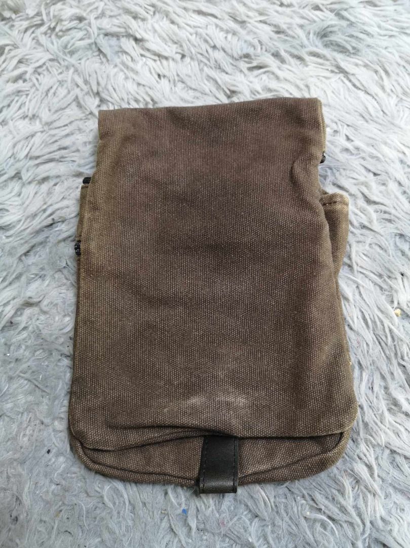 Brown Zipper Closure Dual Inside Pocket Pouch (Category: Belt bags, Clutches and Pouches) located in Santa Cruz. Submitted by jmy_surplus.2 (Listing ID 1465886773, Image 1). Description: Size ; L - 10.2 W - 7 Color ; Brown Type ; Pouch Brand ; No brand Material ; Synthetic Style ; Flap Closure Brown Pouch LR 129 JMY 5 Batch #224.