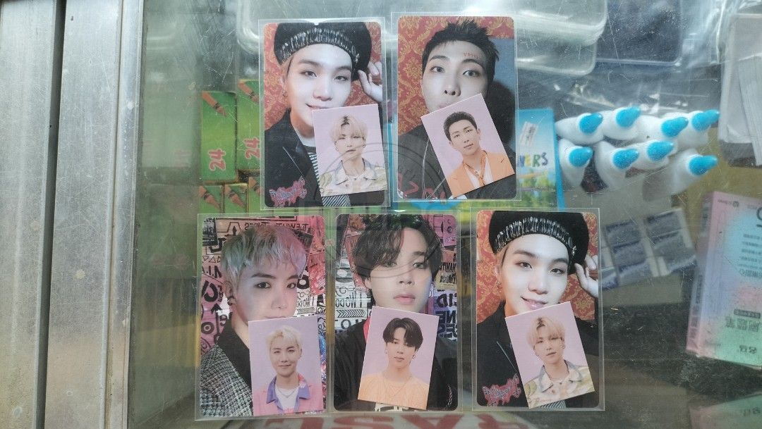 BTS PHOTOCARDS OFFICIAL (Category: K-Wave Merchandise) located in Cebu City. Submitted by nihaobei8 (Listing ID 1465915664, Image 2). Description: BTS PHOTOCARDS OFFICIALM PRICE RANGE: 200 - 400 MOP: MARI BANK/GOTYME.