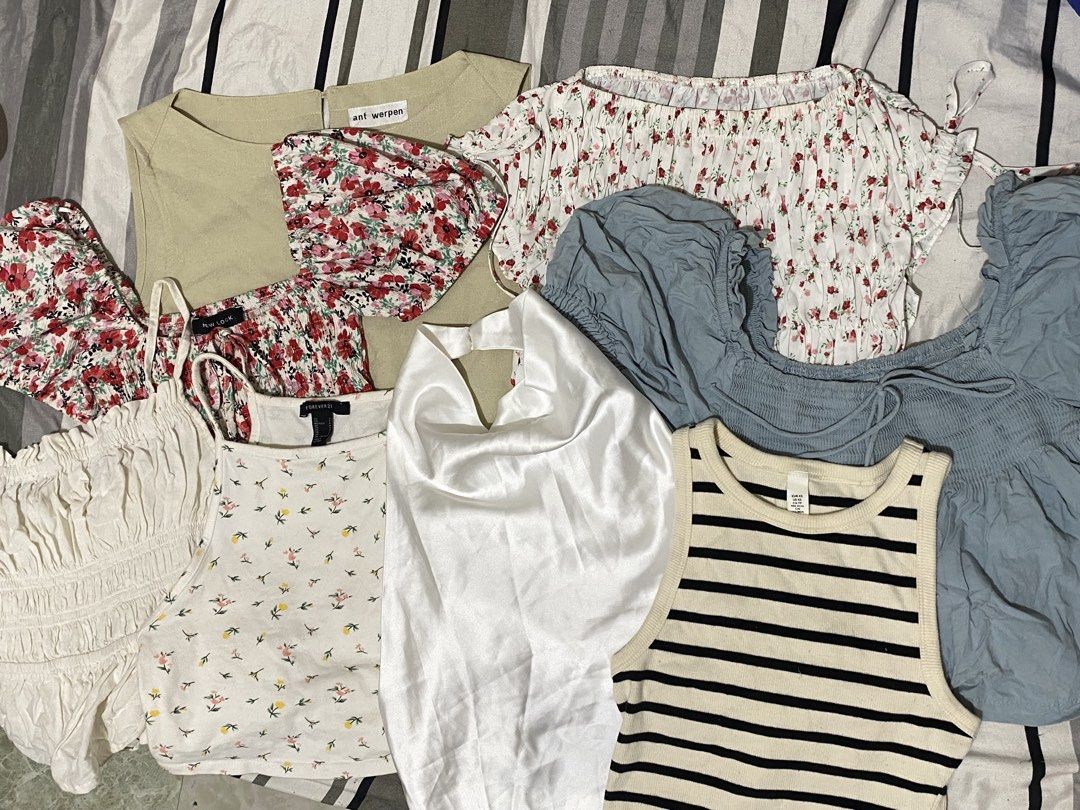 BUNDLE (25 pcs) (Category: Sets or Coordinates) located in Aroroy. Submitted by allysa_29 (Listing ID 1465938319, Image 2). Description: PM FOR INDIVIDUAL PICS & WHEN WORN 25 pcs 8 pcs dress 8 pcs top 7 pcs bottoms 1 pair tankini 1 cropped cardigan .
