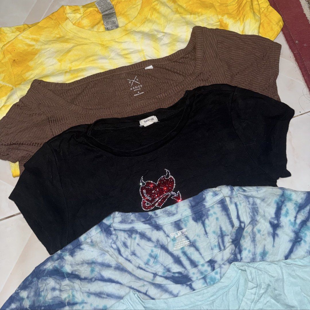 Bundle Croptop Size Small (Category: Shirts) located in Vigan. Submitted by chiyannav (Listing ID 1465830362, Image 1). Description: .