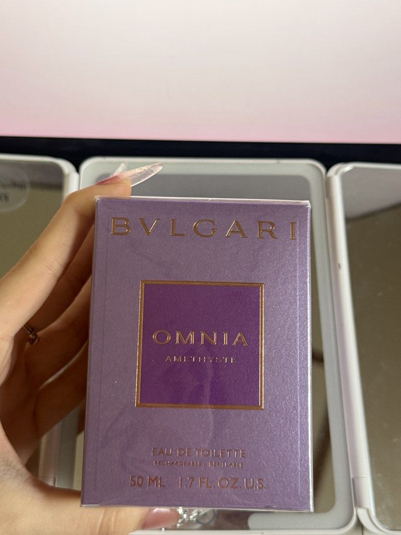 Bvlgari Omnia Amethyste EDT 50ML (Category: Fragrance & Deodorants) located in Quezon City. Submitted by iadourysl (Listing ID 1465781605, Image 2). Description: brand new Bvlgari Omnia Amethyste 50ML EDT - rfs declutter .