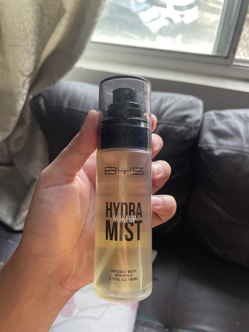 BYS Hydra Makeup Mist Vitamin C 80ml (Category: Makeup) located in Bacolod City. Submitted by declutteringbyj_ (Listing ID 1465837565, Image 1). Description: Bought from Watsons. Never been used (with seal) RFS: extra .