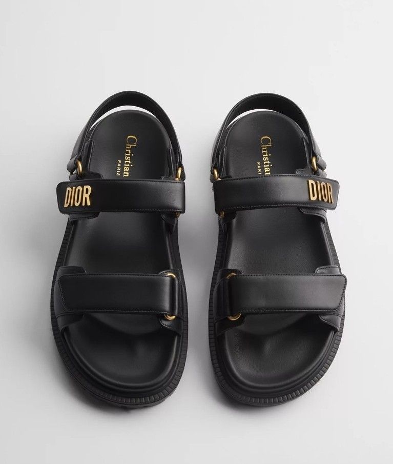 C. Dior Sandal Premium (Category: Sandals) located in Caloocan City. Submitted by blinkeys.finds (Listing ID 1465818848, Image 2). Description: avail Size white: 37,39 Black: 38.