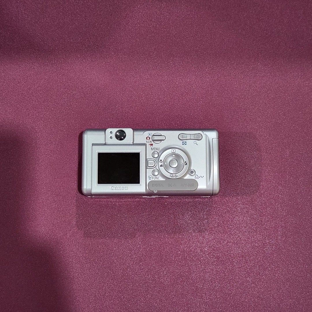 Canon PowerShot A400 Digital Camera – Like New | Complete Boxed Set (Category: Cameras) located in Bulacan. Submitted by h3nrpny (Listing ID 1465881434, Image 3). Description: Canon PowerShot A400 Digital Camera – Like New | Complete Boxed Set Good condition vintage digital camera with complete original accessories and packaging. SPECS: 3.2MP CCD Sensor 2.2× Optical Zoom 9-point AiAF Autofocus 1.5" LCD Display DIGIC Image Processor SD/MMC Memory 