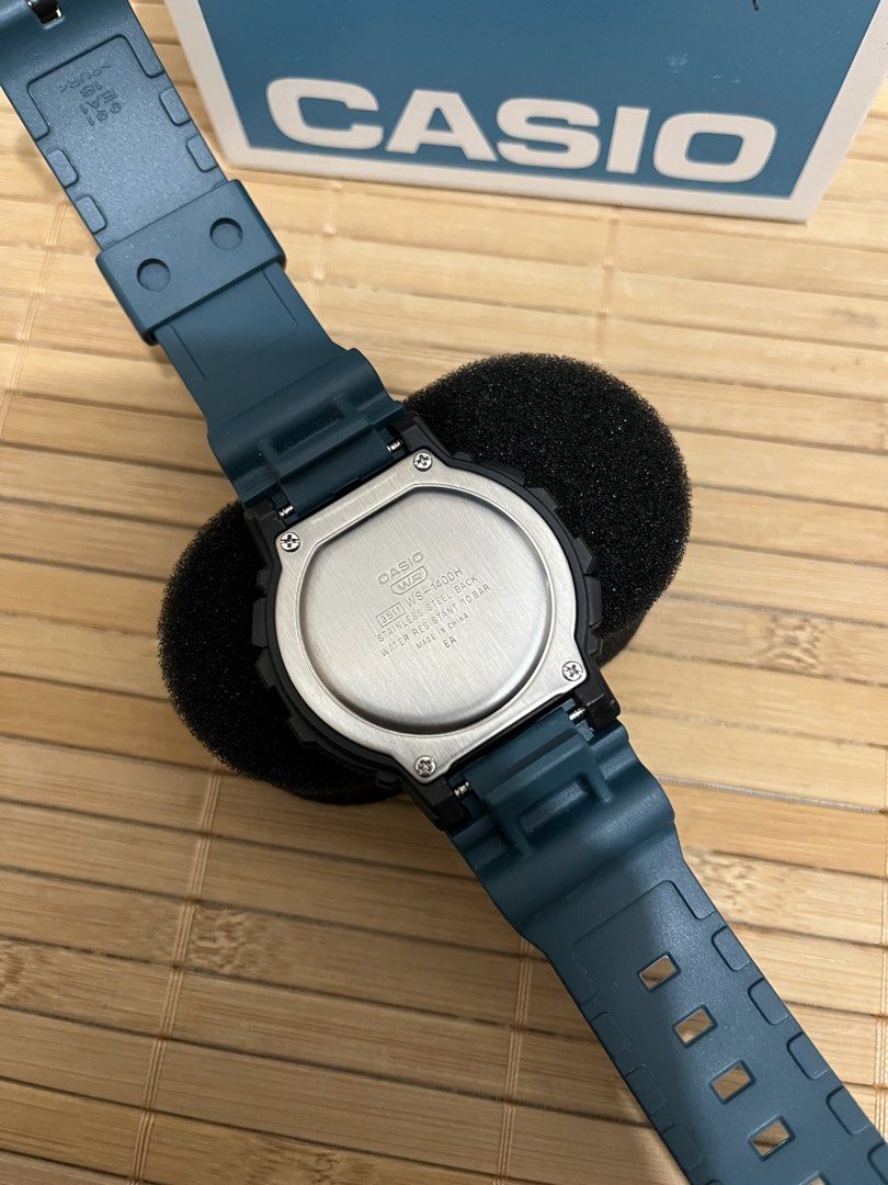 Casio WS-1400H (Category: Men's Watches) located in Manila. Submitted by cdtime (Listing ID 1465949633, Image 2). Description: Casio WA-1400H Lightly used with Original Tag and Box.