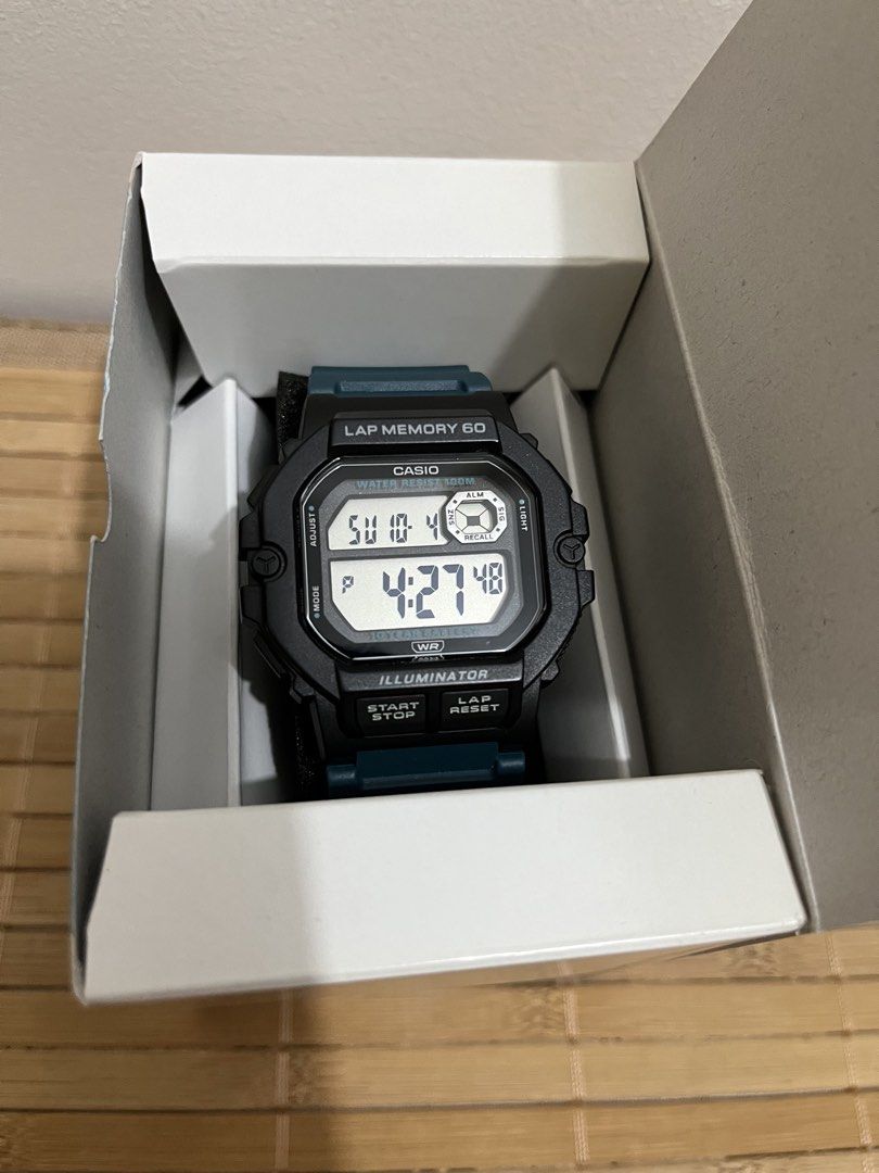 Casio WS-1400H (Category: Men's Watches) located in Manila. Submitted by cdtime (Listing ID 1465949633, Image 3). Description: Casio WA-1400H Lightly used with Original Tag and Box.