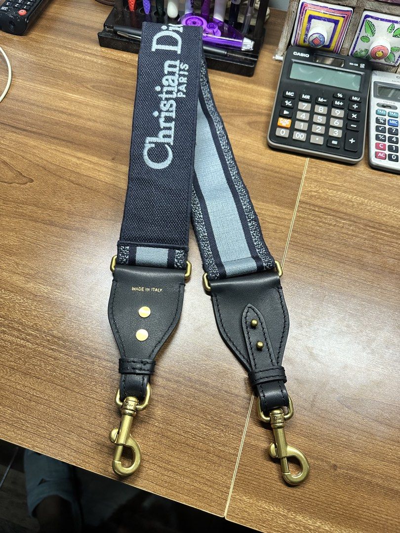CD Embroid Canvass Bag Strap (Category: Luxury Bags & Wallets) located in Davao. Submitted by vintagefashionwear (Listing ID 1465807660, Image 1). Description: .