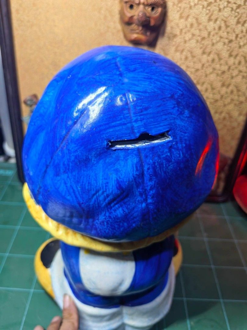 Ceramic Coinbank Big Size Kid (Category: Other Home Decor) located in Cebu City. Submitted by dudes_villanueva (Listing ID 1465913009, Image 3). Description: Ceramic Coinbank Big Size Kid 📌 May Sira sa Shoes. Glued sya. Sold as is. 📌 Malaki at Mabigat L7.5xW6xH12 in.