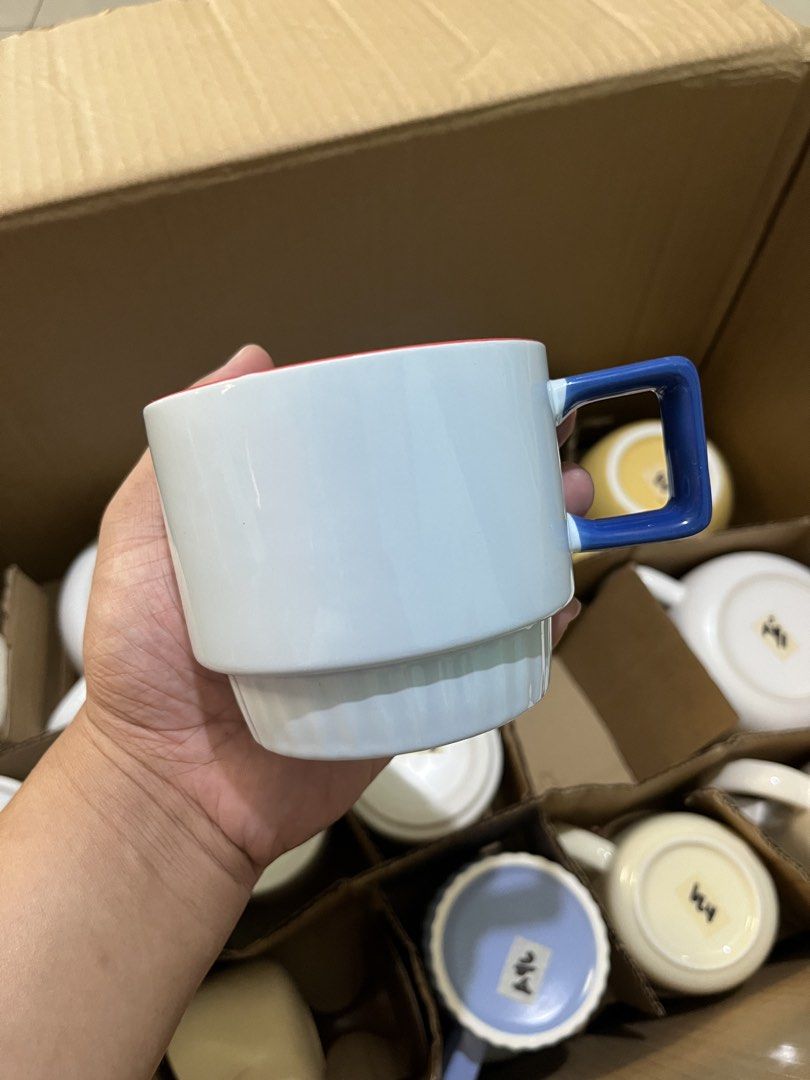 Ceramic mug coffee and tea (Category: Coffee & Tea Tableware) located in Manila. Submitted by sheiiie (Listing ID 1465800596, Image 2). Description: Cute ceramic mug coffee and tea Brand new Quezon City location ship via jnt & lalamove.