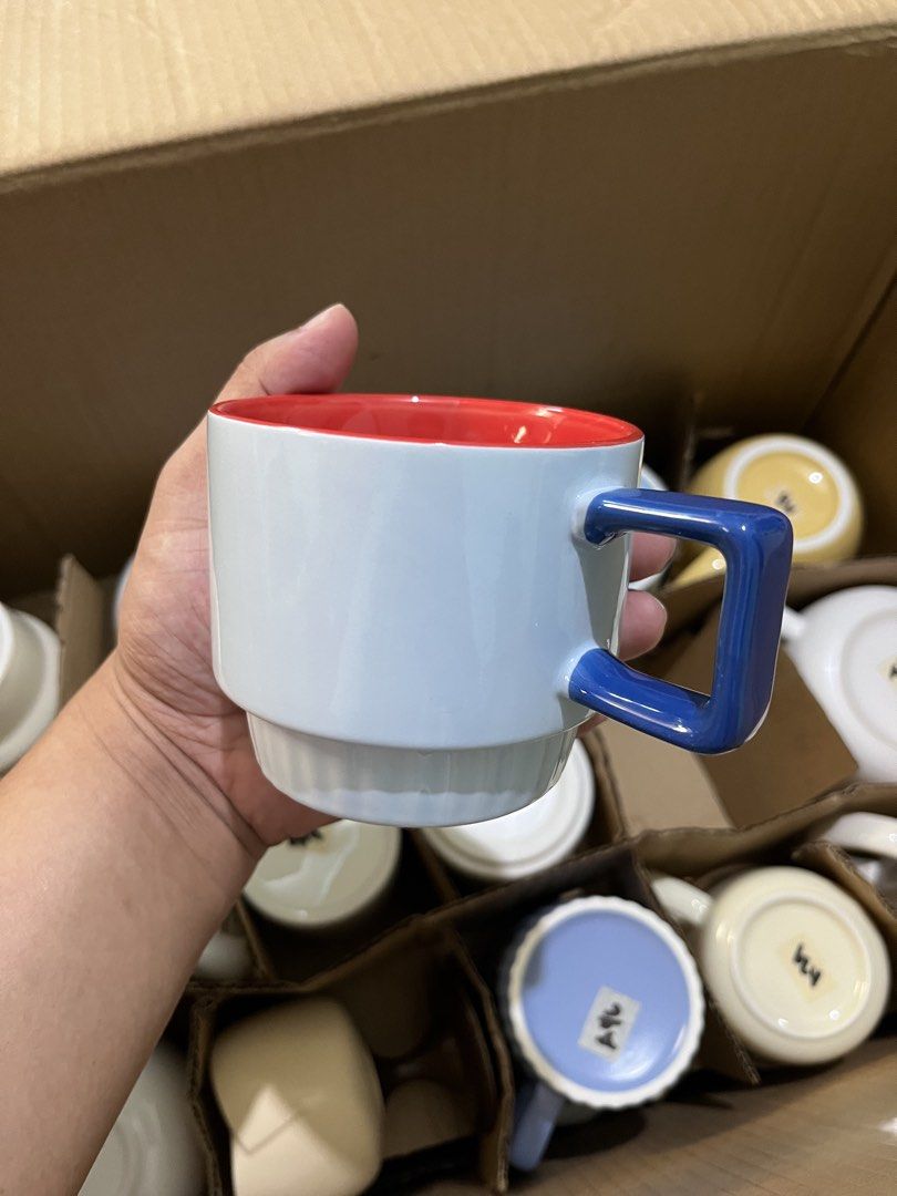 Ceramic mug coffee and tea (Category: Coffee & Tea Tableware) located in Manila. Submitted by sheiiie (Listing ID 1465800596, Image 3). Description: Cute ceramic mug coffee and tea Brand new Quezon City location ship via jnt & lalamove.