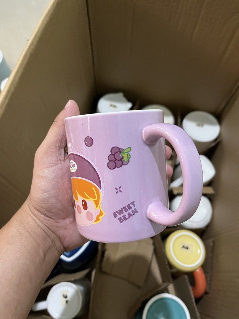 Ceramic mug coffee and tea (Category: Coffee & Tea Tableware) located in Manila. Submitted by sheiiie (Listing ID 1465909447, Image 3). Description: Cute ceramic mug coffee and tea Brand new Quezon City location ship via jnt & lalamove.