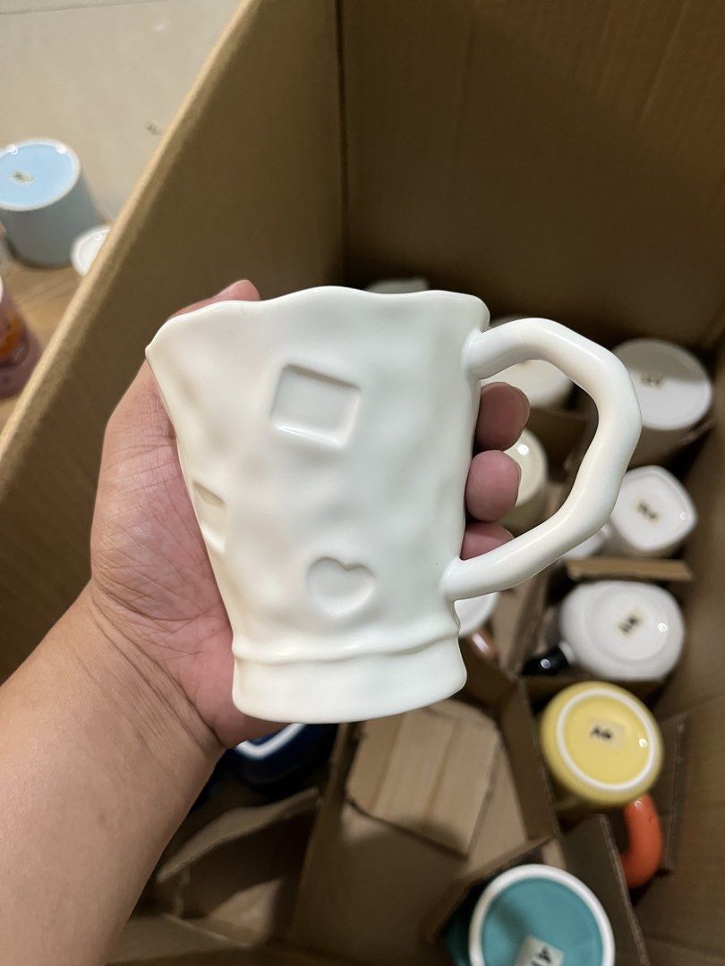 Ceramic mug coffee and tea (Category: Coffee & Tea Tableware) located in Manila. Submitted by sheiiie (Listing ID 1465909723, Image 2). Description: Cute ceramic mug coffee and tea Brand new Quezon City location ship via jnt & lalamove.
