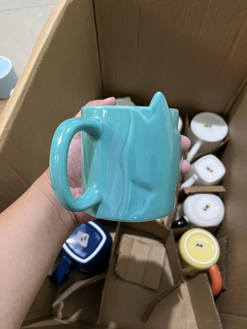 Ceramic mug coffee and tea (Category: Coffee & Tea Tableware) located in Manila. Submitted by sheiiie (Listing ID 1465909948, Image 3). Description: Cute ceramic mug coffee and tea Brand new Quezon City location ship via jnt & lalamove.