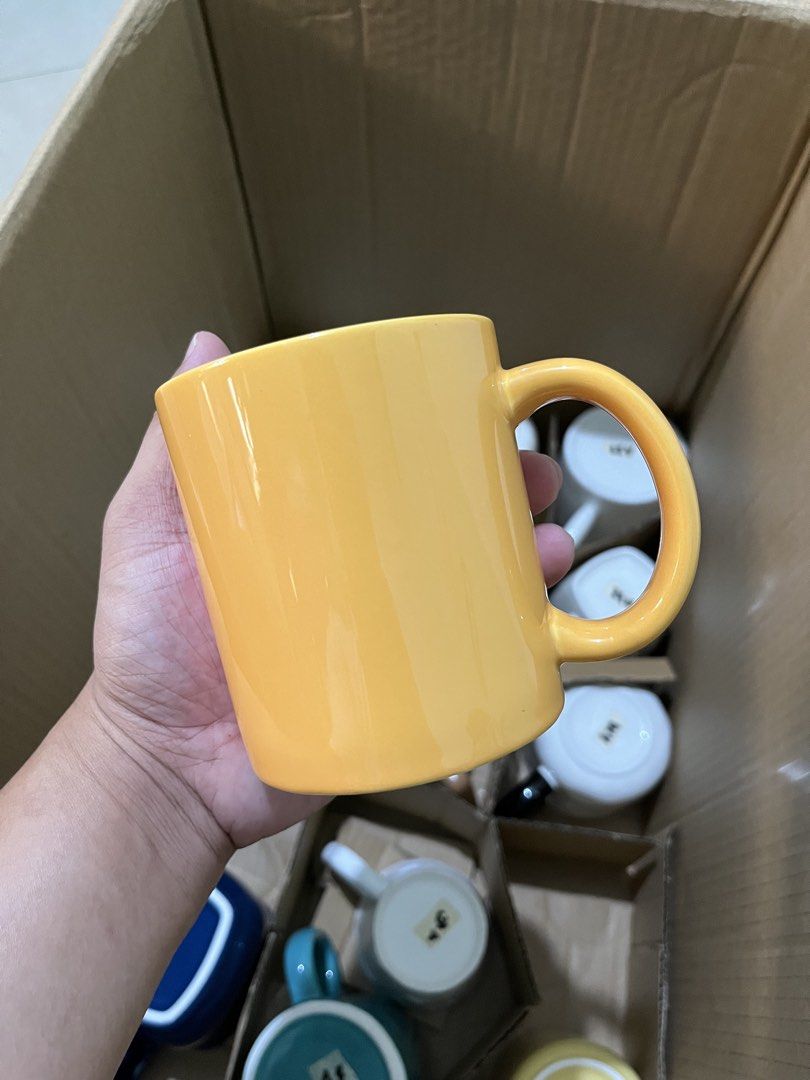 Ceramic mug coffee and tea (Category: Coffee & Tea Tableware) located in Manila. Submitted by sheiiie (Listing ID 1465910674, Image 2). Description: Cute ceramic mug coffee and tea Brand new Quezon City location ship via jnt & lalamove.
