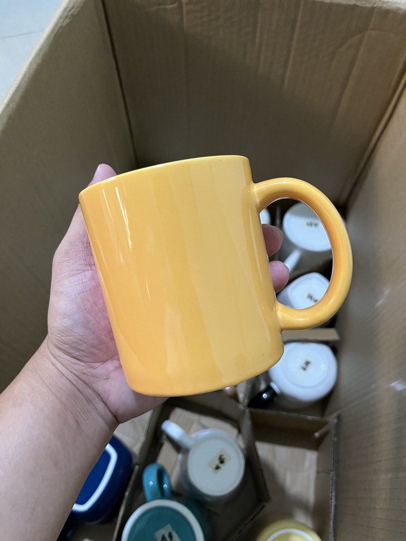 Ceramic mug coffee and tea (Category: Coffee & Tea Tableware) located in Manila. Submitted by sheiiie (Listing ID 1465910674, Image 3). Description: Cute ceramic mug coffee and tea Brand new Quezon City location ship via jnt & lalamove.