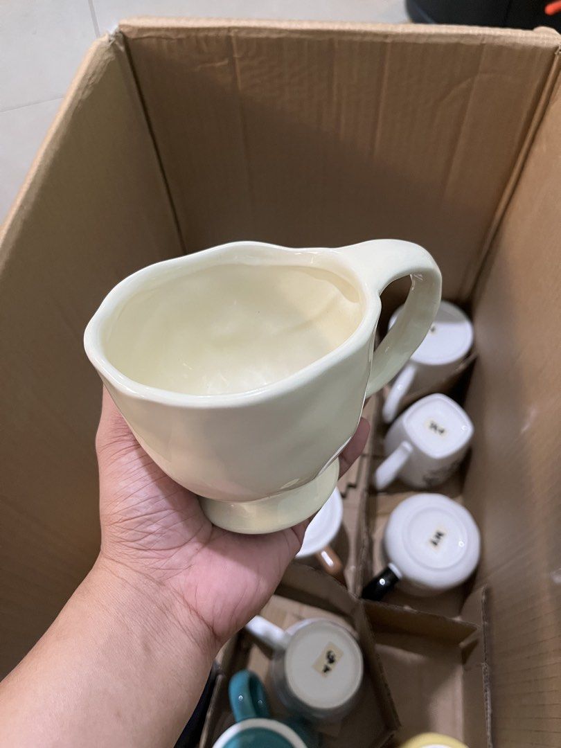 Ceramic mug coffee and tea (Category: Coffee & Tea Tableware) located in Manila. Submitted by sheiiie (Listing ID 1465911122, Image 3). Description: Cute ceramic mug coffee and tea Brand new Quezon City location ship via jnt & lalamove.