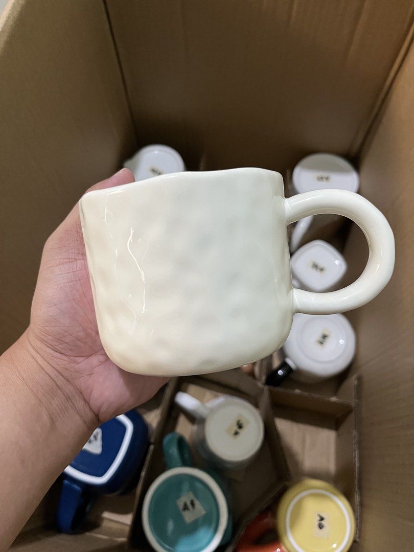 Ceramic mug coffee and tea (Category: Coffee & Tea Tableware) located in Manila. Submitted by sheiiie (Listing ID 1465915871, Image 2). Description: Cute ceramic mug coffee and tea Brand new Quezon City location ship via jnt & lalamove.