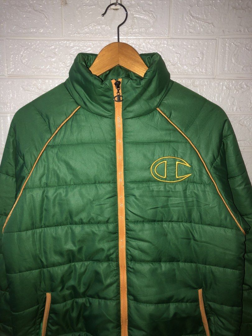 Champion Bomber Jacket (Category: Coats, Jackets and Outerwear) located in Puerto Princesa. Submitted by vanjagmis (Listing ID 1465845355, Image 3). Description: Champion Bomber Jacket ♻️SIZE: Medium ♻️DIMENSION: 21 x 27.5 ♻️CONDITION: Excellent ♻️ISSUE: None 💸MINE: 400 Only🏷️ 🚨No return and exchange. 🚨Check all the details and pics before purchasing the item. 🚨Color may vary due to lighting. 🚨Manage your expectations since all items are th
