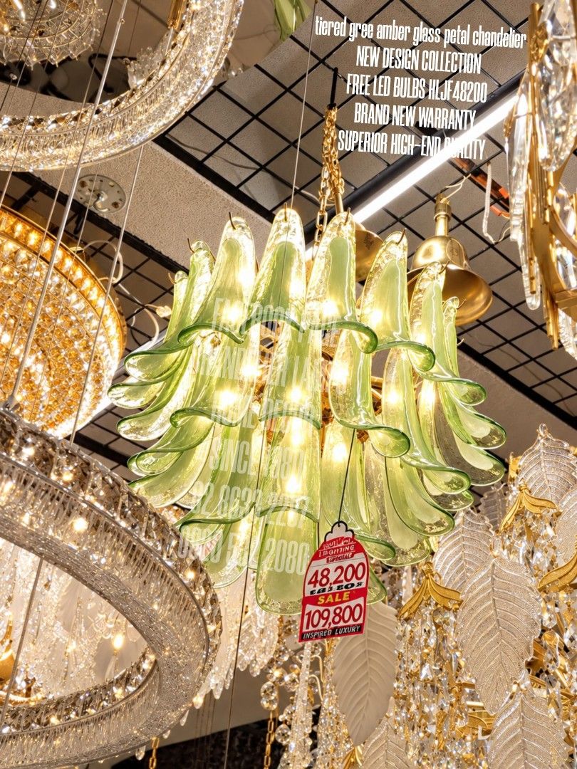 Chandelier lamps home decor (Category: Lighting) located in Manila. Submitted by aranyailawan (Listing ID 1465882048, Image 1). Description: 🪬🧿 COLLECTING ORDERS🧿🪬 SAME DAY DELIVERY SHIPPING We're now open to serve you DESIGN ORDER NAME ADDRESS LANDMARK CELLPHONE NUMBER.
