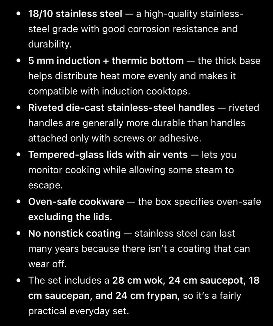Chef's Classics Cilantro (Category: Cookware & Accessories) located in Linamon. Submitted by bravewind.36fa6a (Listing ID 1465843820, Image 3). Description: .