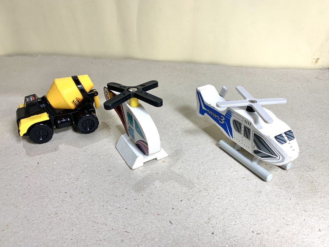 Childrens Toy Lot (Category: Kids Toys) located in Mandaue City. Submitted by maxguiller89260 (Listing ID 1465941312, Image 3). Description: Lot of 4 Schylling animated wings plane, friction action Sunny Days Plastic Extruded Mixer 2 wooden helicopters Maison Joseph Battat Designer Wooden Toys Item ships from CEB RVII ITEM NOT AT NCR. Shipping inclusive for NCR COD LBC Non expedite .