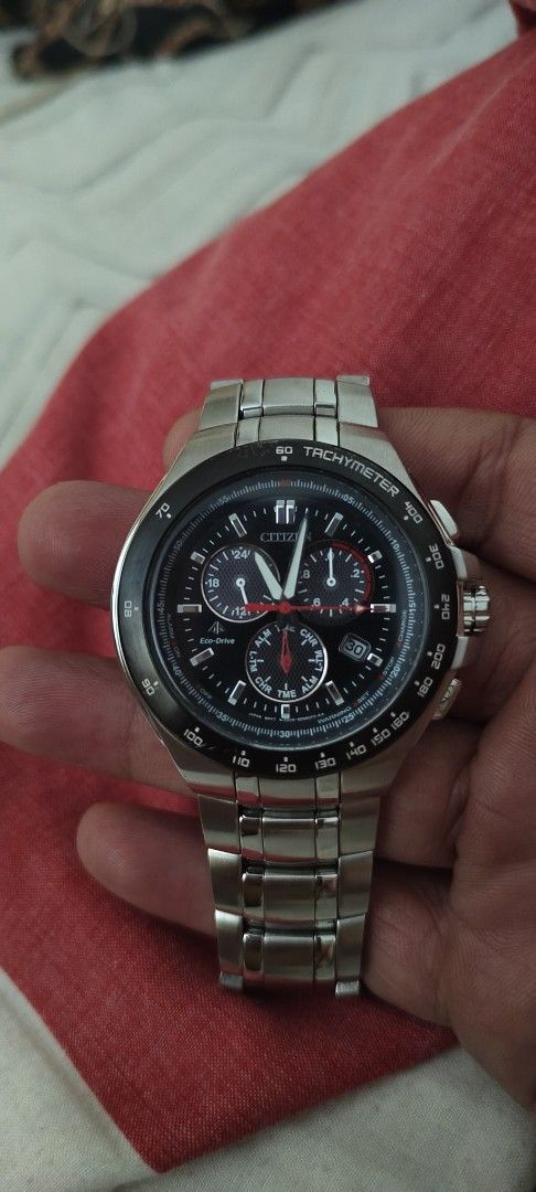 Citizen Eco-Drive Perpetual calendar Chronograph (Category: Men's Watches) located in Makati City. Submitted by ersonsalazar (Listing ID 1465875367, Image 2). Description: FOR SLE!!! Authentic/Original Brand:Citizen Perpetual Calendar Gender:Mens Size:43mm Type:Analog Case shape:Round Case material:Stainless steel Band material:Stainless steel Luminous:Hands and Markers Glass:Mineral crystal(scratch resistant) Model:BL5334-55E Watch Label:Made in