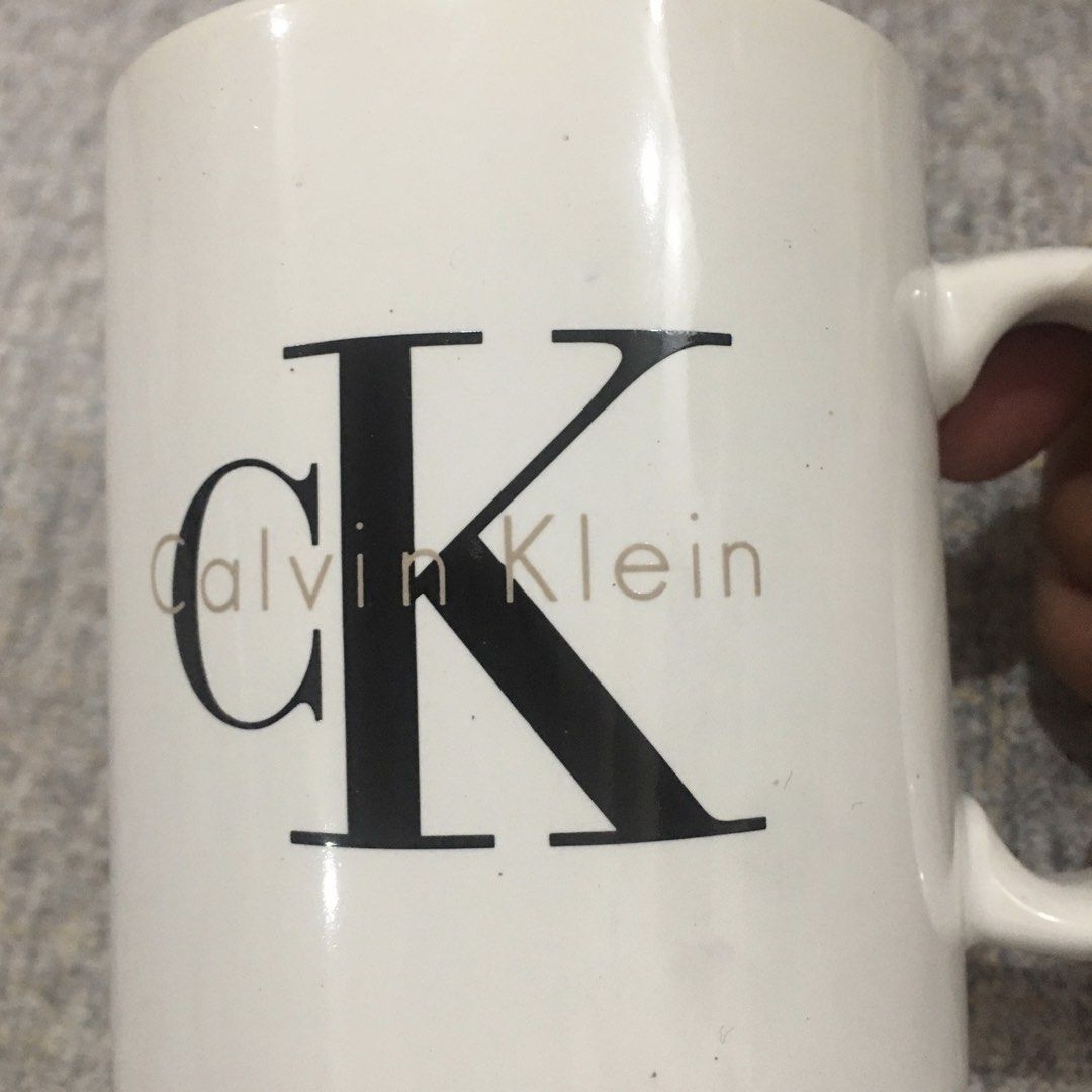 CK Calvin Klein Mug (Category: Other Merchandise) located in Lapu Lapu. Submitted by pickershub (Listing ID 1465812244, Image 3). Description: CK Mug VGC Sold “as is”.