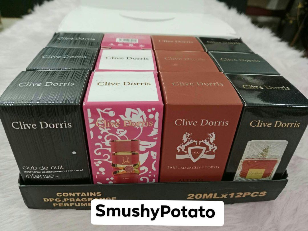 Clive Dorris 20ml oil-based roll-on mini perfumes, (Category: Fragrance & Deodorants) located in Taguig. Submitted by smushypotatoo2.0 (Listing ID 1465921774, Image 1). Description: .