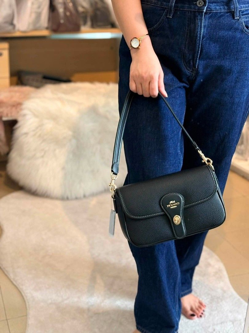 Coach Hadley Crossbody in Black (Category: Cross-body Bags) located in Quezon City. Submitted by bagsboutiqueph (Listing ID 1465803307, Image 1). Description: LAST PRICE POSTED. LIMITED STOCKS! BRANDNEW WITH INCLUSIONS. COLOR MAY SLIGHTLY VARY IN ACTUAL DUE TO LIGHTING AND CAMERA SETTING. OTHER PHOTOS WILL BE SEND DURING PURCHASE AND FOR SURE BUYERS ONLY. WHEN IN DOUBT, DO NOT ORDER. THANK YOU..