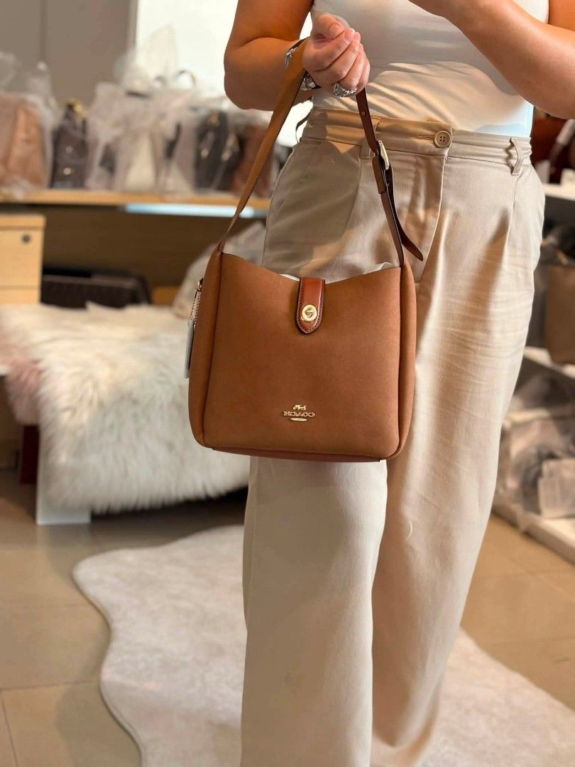 Coach Hadley Hobo in Suede (Category: Cross-body Bags) located in Quezon City. Submitted by bagsboutiqueph (Listing ID 1465805258, Image 2). Description: LAST PRICE POSTED. LIMITED STOCKS! BRANDNEW WITH INCLUSIONS. COLOR MAY SLIGHTLY VARY IN ACTUAL DUE TO LIGHTING AND CAMERA SETTING. OTHER PHOTOS WILL BE SEND DURING PURCHASE AND FOR SURE BUYERS ONLY. WHEN IN DOUBT, DO NOT ORDER. THANK YOU..