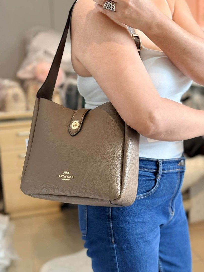 Coach Hadley Hobo in Taupe (Category: Shoulder Bags) located in Quezon City. Submitted by bagsboutiqueph (Listing ID 1465785390, Image 3). Description: LAST PRICE POSTED. LIMITED STOCKS! BRANDNEW WITH INCLUSIONS. COLOR MAY SLIGHTLY VARY IN ACTUAL DUE TO LIGHTING AND CAMERA SETTING. OTHER PHOTOS WILL BE SEND DURING PURCHASE AND FOR SURE BUYERS ONLY. WHEN IN DOUBT, DO NOT ORDER. THANK YOU..