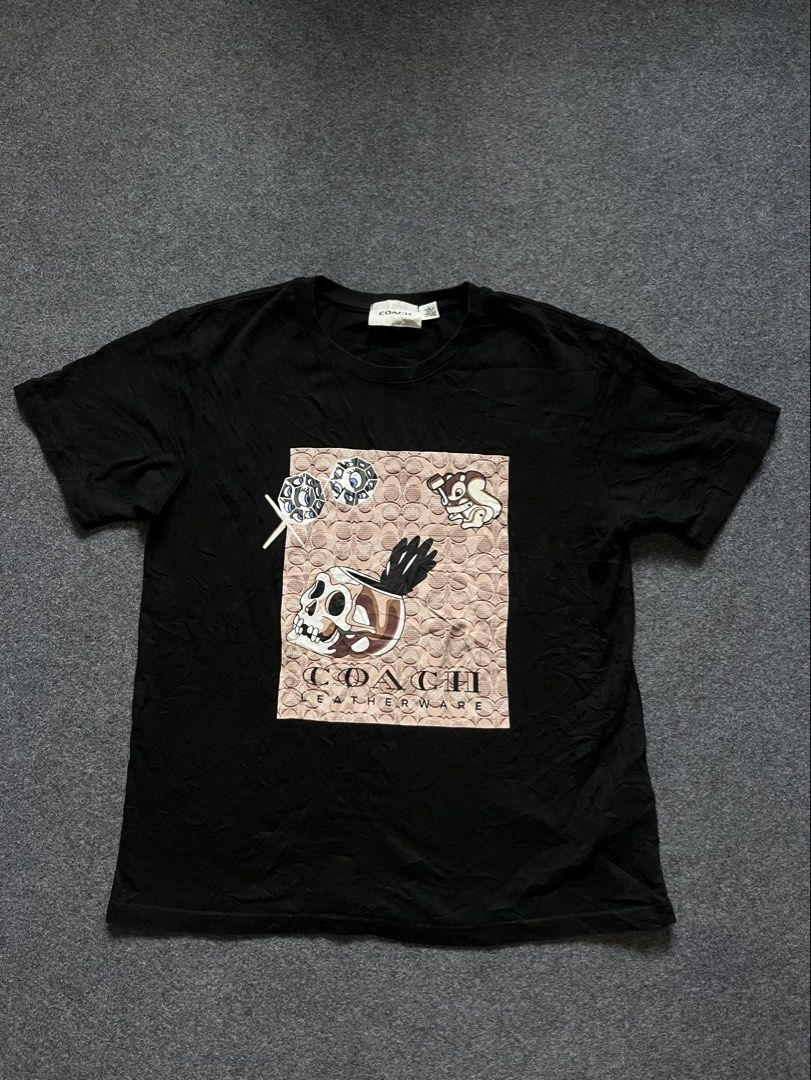 Coach tshirt (Category: Tshirts & Polo Shirts ) located in Lapu Lapu. Submitted by jhonrener41426 (Listing ID 1464782729, Image 1). Description: Size large fit to medium Dimes 20x26 Excellent condition Color rate 9.7/10 Authentic Issue none .