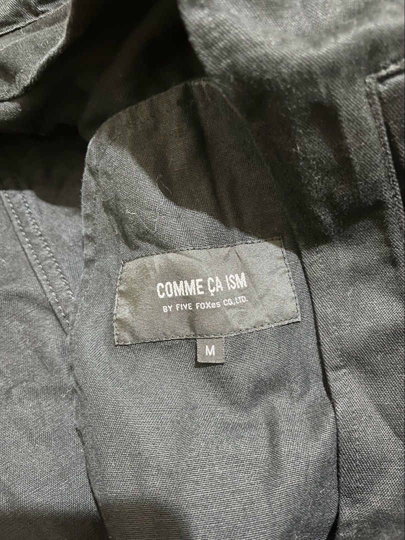 COMME CA ISM MILITARY JACKET (Category: Coats, Jackets and Outerwear) located in Zamboanga. Submitted by alterramz08 (Listing ID 1465769899, Image 3). Description: COMME CA ISM JACKET SIZE MEDIUM WIDTH 20 LENGTH 28 EXCELLENT CONDITION PRICE : 1,000 PESOS.