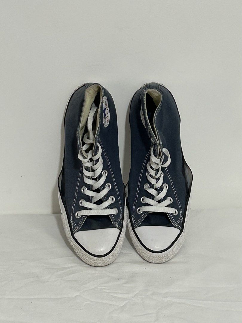 Converse High Cut Blue (Category: Casual Shoes) located in Imus. Submitted by justinelouis (Listing ID 1465842624, Image 1). Description: Location: Imus, Cavite For flaws: check photo.