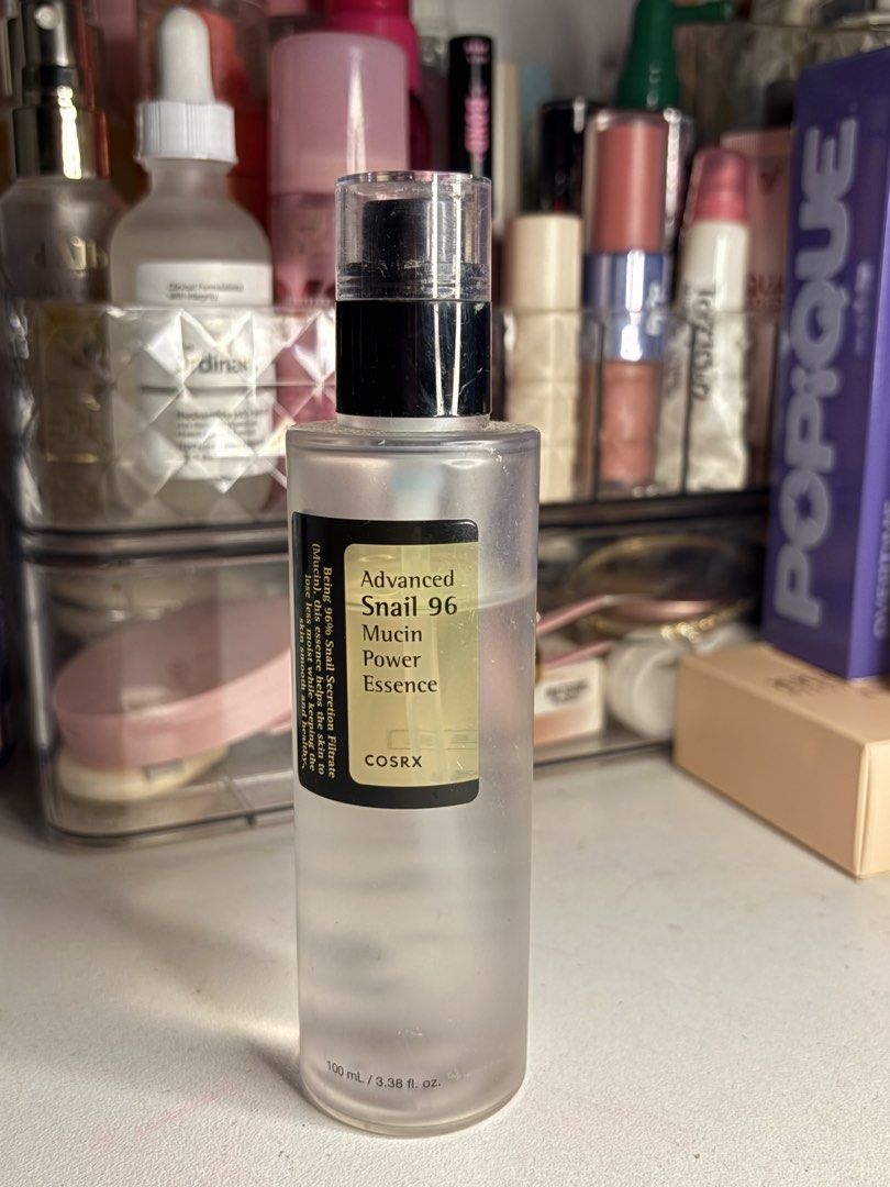 COSRX Snail Mucin Essence (Category: Face Care) located in Manila. Submitted by thriftthirstyyy (Listing ID 1465933790, Image 1). Description: .