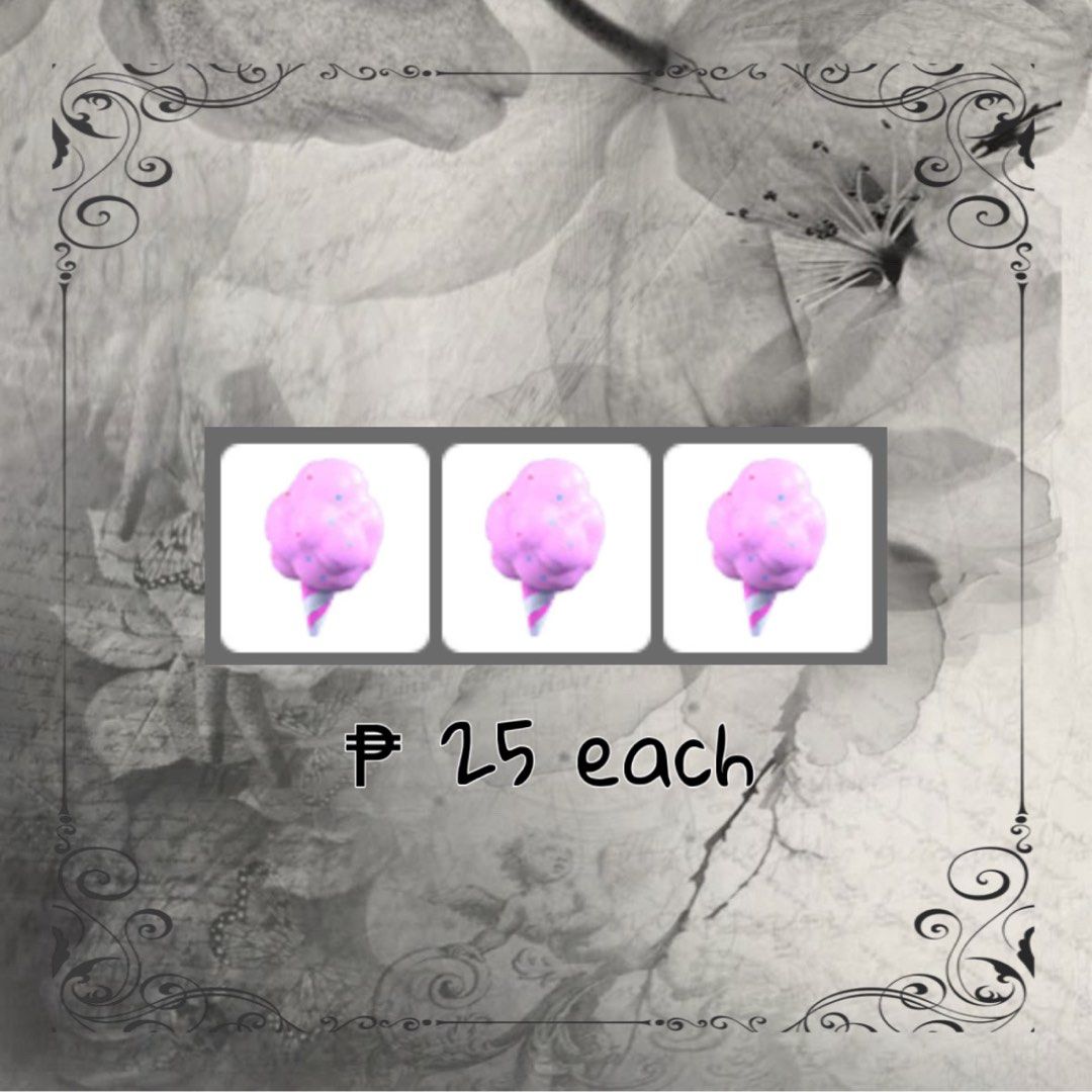 Cotton candy pet wear adopt me roblox (Category: In-Game Products) located in Guinobatan. Submitted by riescart (Listing ID 1465895021, Image 1). Description: .