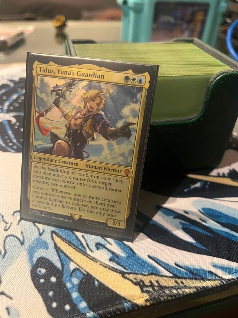 COUNTER BLITZ Precon (Slightly Modified) (Category: Card Boxes & Cases) located in Pasig City. Submitted by m3llow (Listing ID 1465763576, Image 1). Description: - Double sleeved (QAT Inners and Gooseberry Dragon Shield) - Sidewinder Box Added Cards: - Aerith Gainsborough - Kami of Whispered Hopes - Triskelion Negotiable! Just pm me 😁.