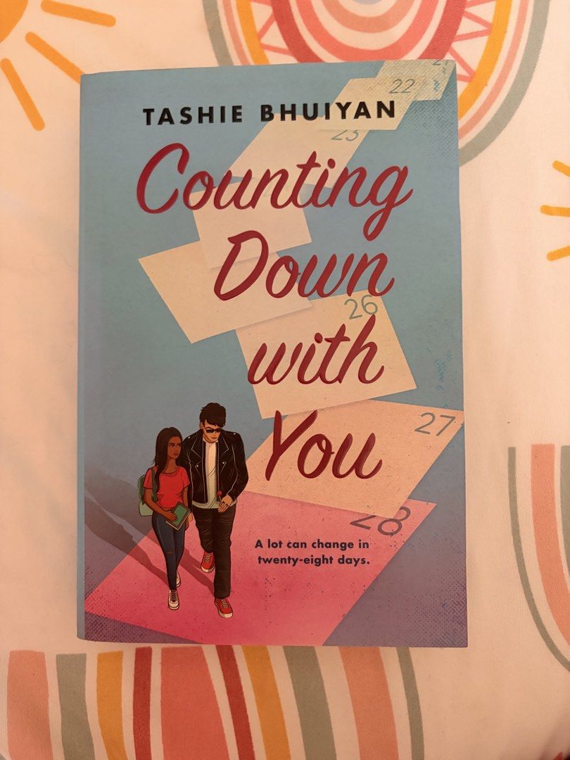 Counting Down with You by Tashie Bhuiyan (Category: Storybooks) located in Tarlac. Submitted by noveliaph (Listing ID 1465792920, Image 1). Description: - Title: Counting Down with You by Tashie Bhuiyan - Format: Paperback (Inkyard Press) - ISBN: 9781335209979 - Genre: Young Adult Contemporary Romance (Fake Dating trope, South Asian American lead) - Condition: Pages have some tanning and yellowing due to age and storage; cover has light edge wear