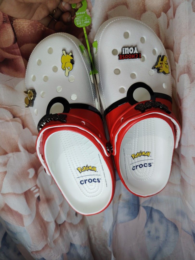 Crocs X Pokémon (Category: Casual Shoes) located in Mandaluyong City. Submitted by twovv (Listing ID 1465893673, Image 3). Description: Brand BELOW SRP ORIGINAL MONEY BACK GUARANTEE..