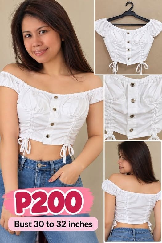 Crop Top (Category: Blouses) located in Makati City. Submitted by bigheartsclothingcom720 (Listing ID 1465890071, Image 1). Description: **CROP TOPS GALORE!** 🌸 Cute, trendy & budget-friendly pieces for your next OOTD! 👚 💗 **Mall quality, pero hindi mall price!** 📦 **We ship nationwide! 🇵🇭** 📩 GCash Payment **Come shop with us and find your next favorite crop top! 💕.